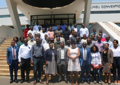National Quality Institutions representatives and SMEs after a Workshop in Kitwe