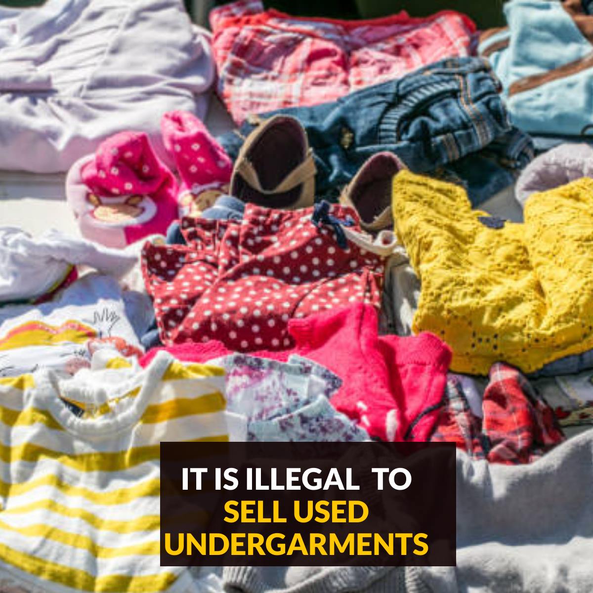 It is illegal to sell used undergarments Zambia Compulsory Standards